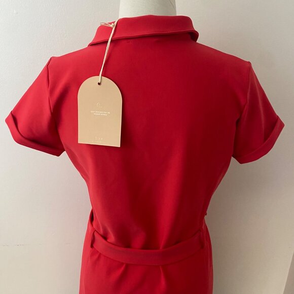 NWT Goldie Byrd Goldie Dress Belt Red Golf - Picture 9 of 10